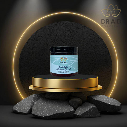 Sea salt body scrub